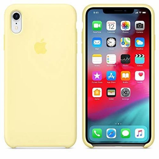 AIWE-ES Funda para iPhone XR 6.1" Funda Silicona Líquida con Protección contra