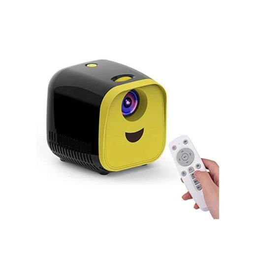 LQQZZZ WiFi USB Mini Proyector, Proyector del Teatro Casero, 1000 Lumen De