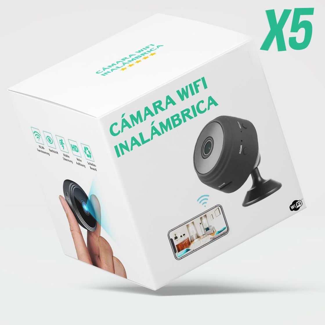 Product Cámara Wifi Inalámbrica