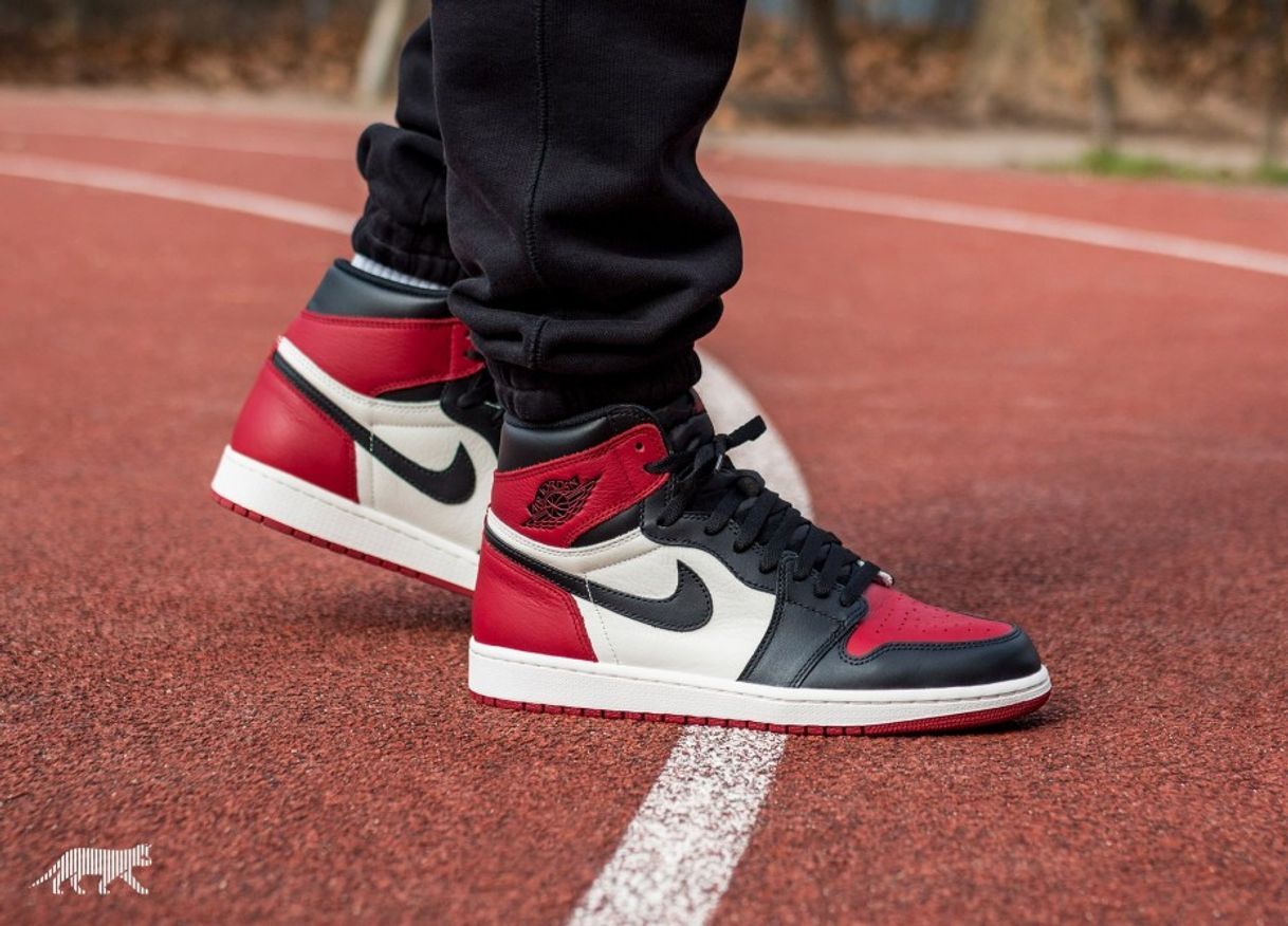 Fashion Jordan 1 High Bred Toe 