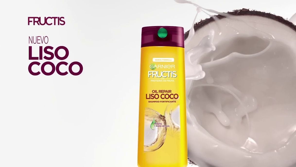 Producto Shampoo liso coco de Garnier