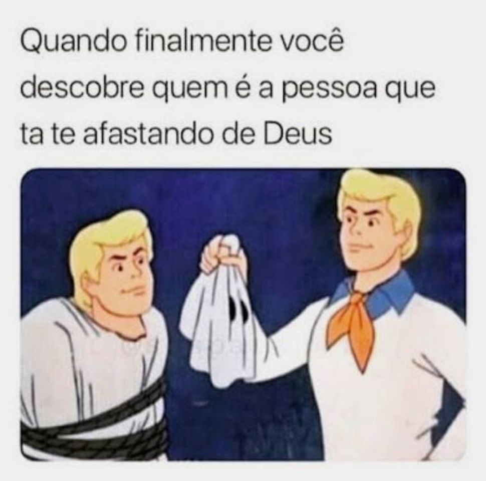 Moda Quando você descobre quem está te afastando de Deus 