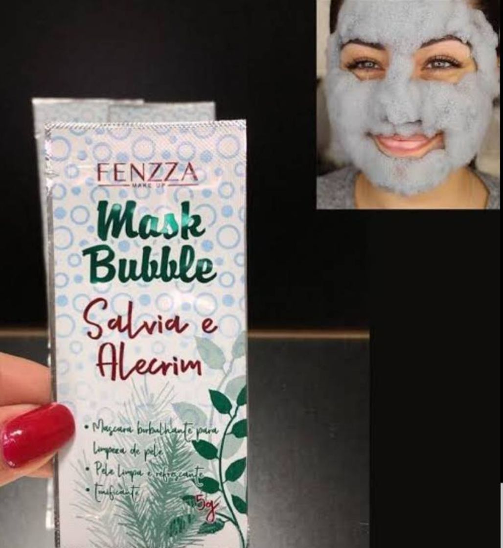 Producto Sachê Mask Bubble Salvia e Alecrim Fenzza