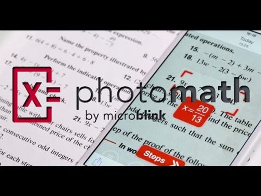 Photomath-app para resolver tus ejercicios de MATEMATICAS