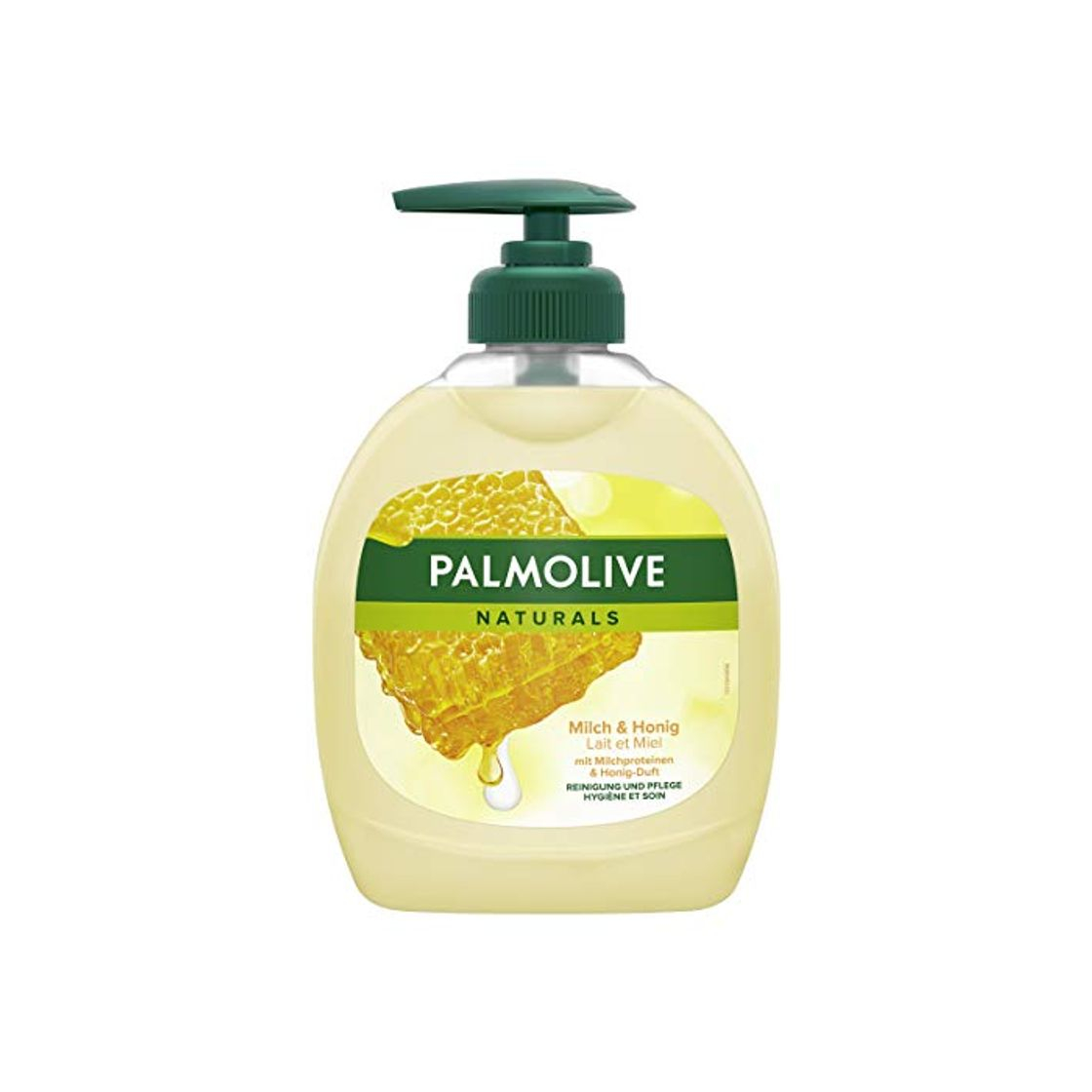 Products Palmolive - Jabón líquido Leche y Miel, 4 Unidades.