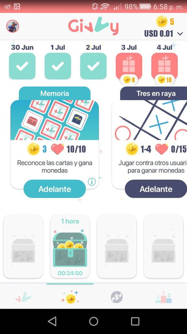 App Gana jugando con esta app