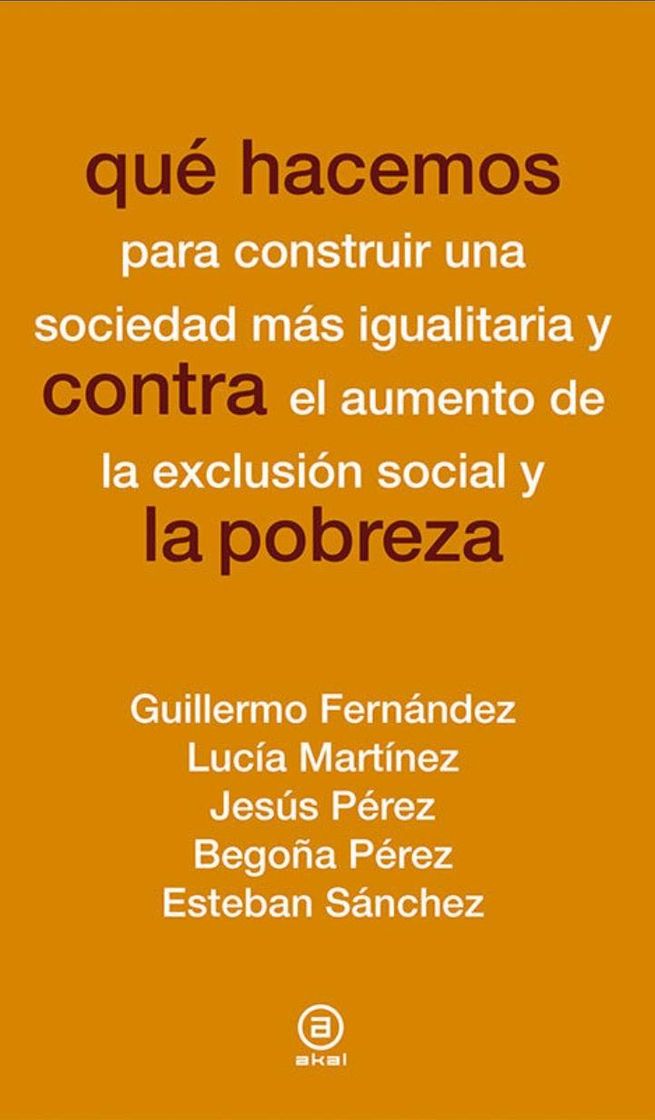 Social Que hacemos contra la pobreza