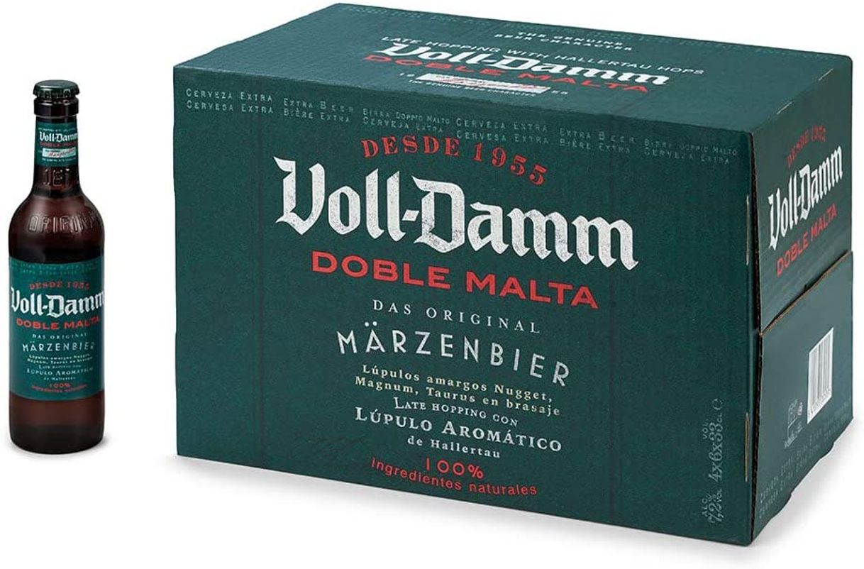 Product Voll-Damm Cerveza Marzen - Paquete de 24 x 330 ml - Total