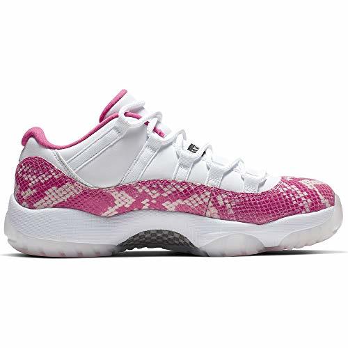 Lugares Jordan Retro 11" Pink Snakeskin White/Watermelon-Black