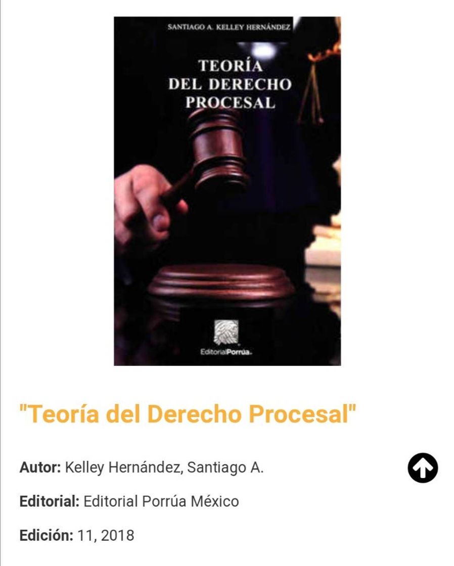 Fashion Libro de derecho procesal