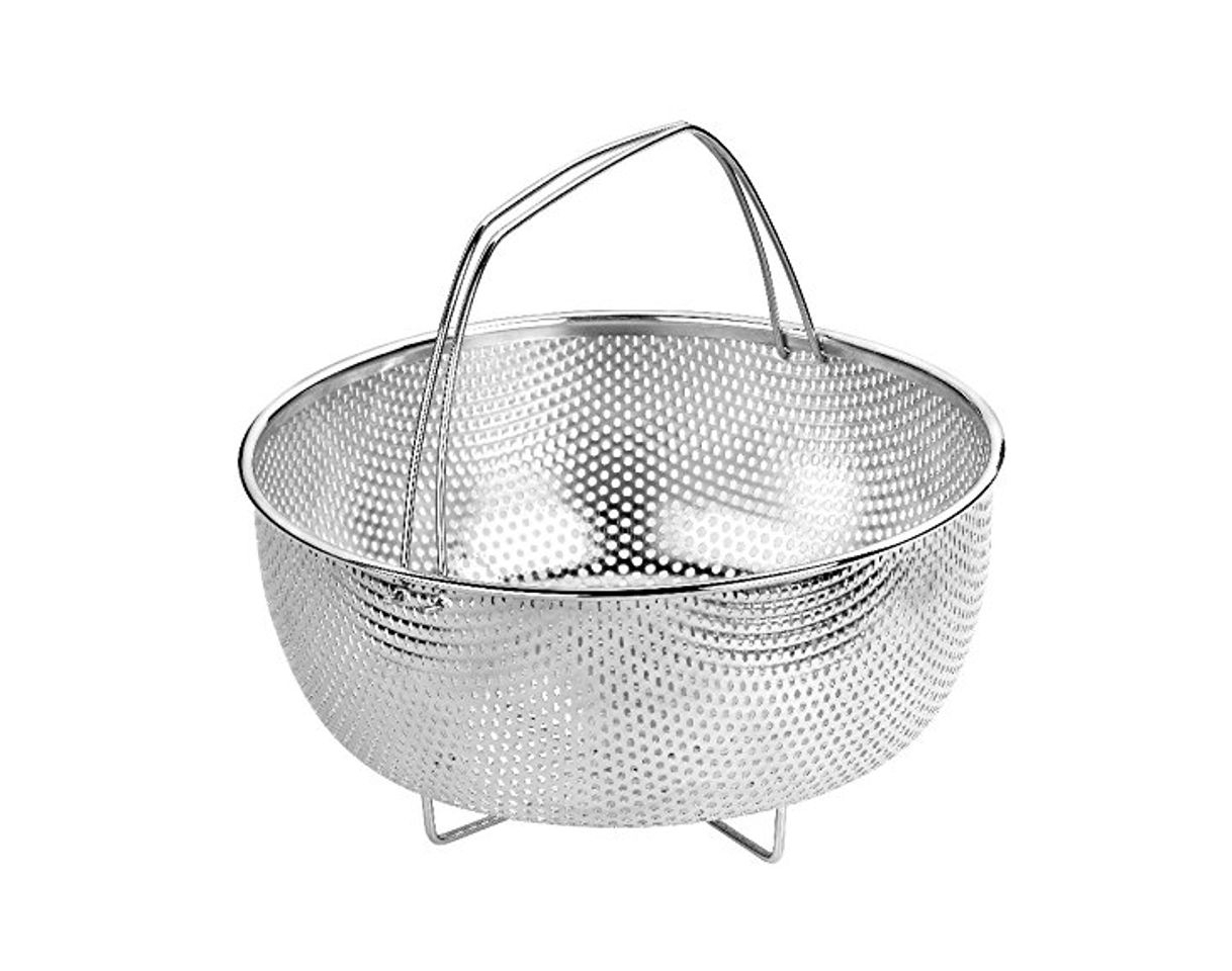 Producto BRA - Cestillo multiusos de acero inoxidable para una cocina al vapor