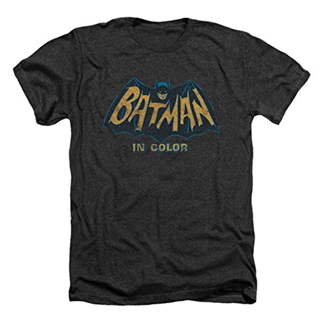 Product Batman Playera Classic TV en Color con Licencia Oficial Heather para Adulto