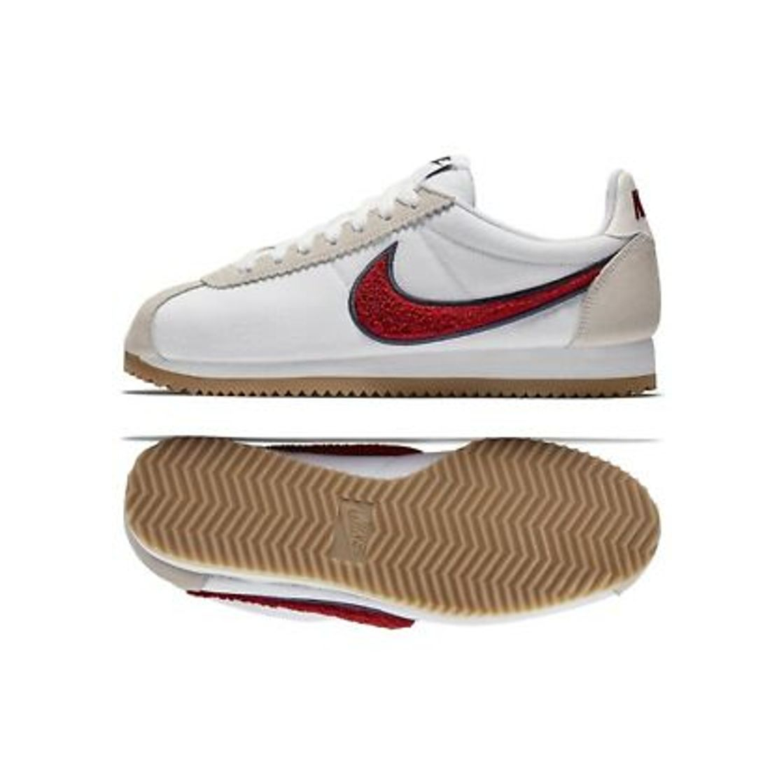 Moda Nike Wmns Classic Cortez Leather, Zapatillas Para Mujer, Blanco