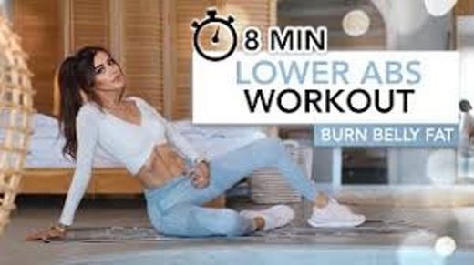 8 MIN LOWER ABS WORKOUT