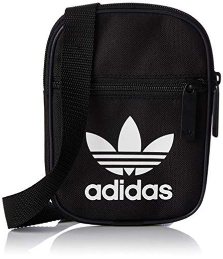 Adidas Adidas Trefoil Festival Bag DV2405 Bolso Bandolera 17 Centimeters 1 Negro