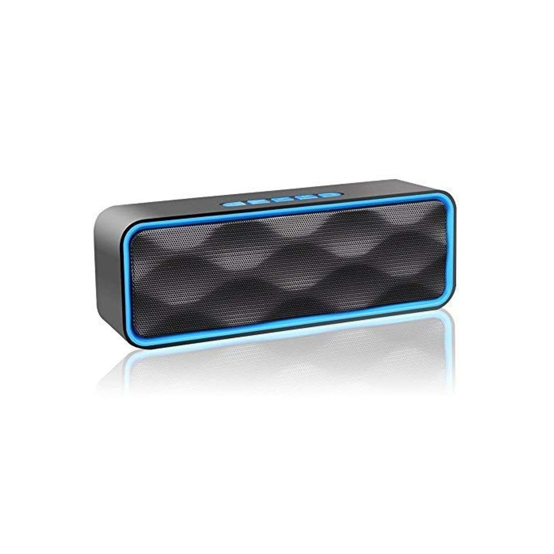 Electronic Aigoss Altavoz Bluetooth Portátil Inalámbrico Estereo Exteriores con Audio HD Altavoz de