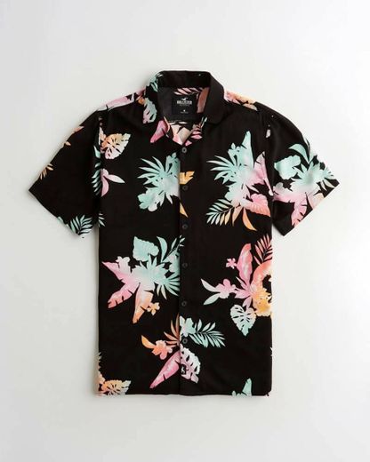 Hollister - Camisa de verano