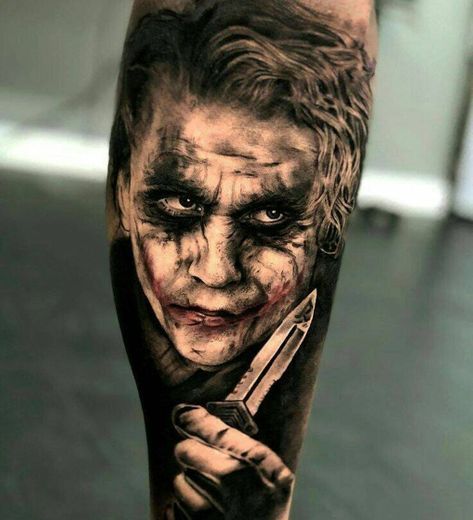 Joker tattoo 🔪