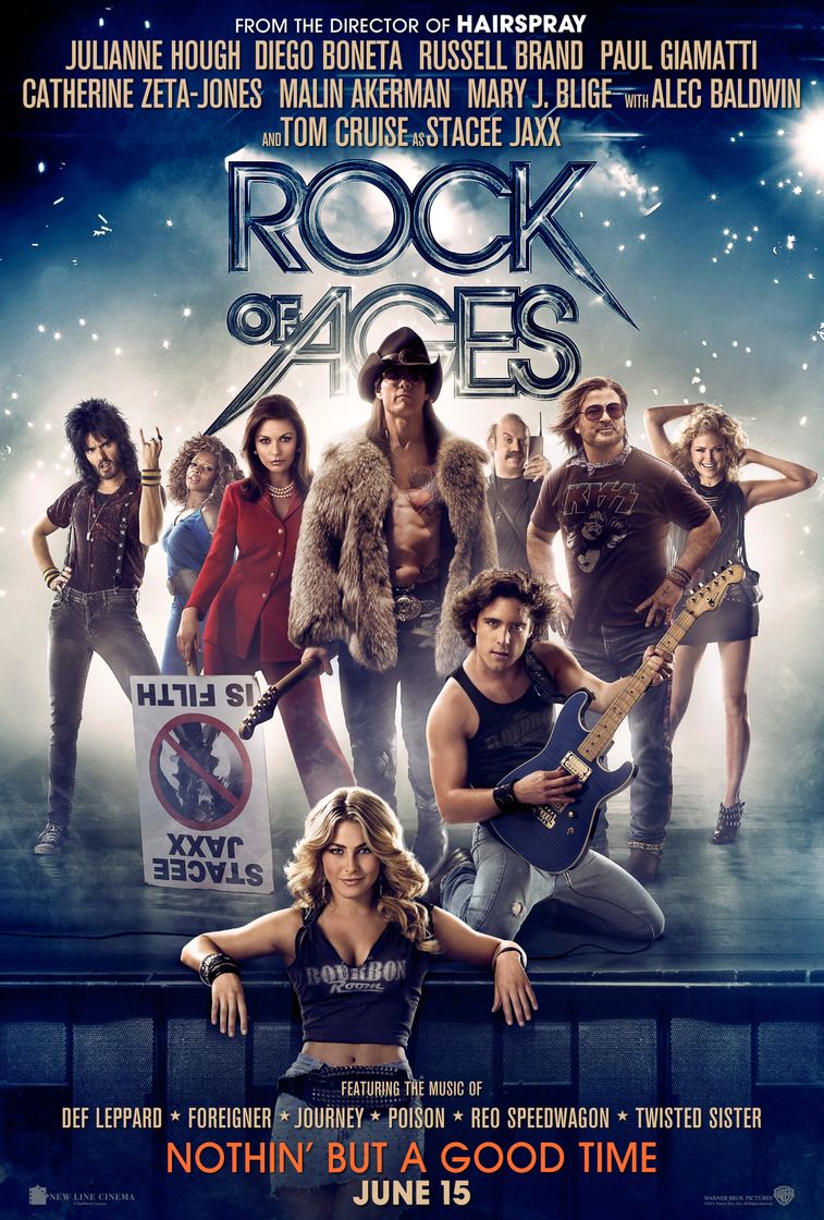 Movie Rock of Ages. La era del rock