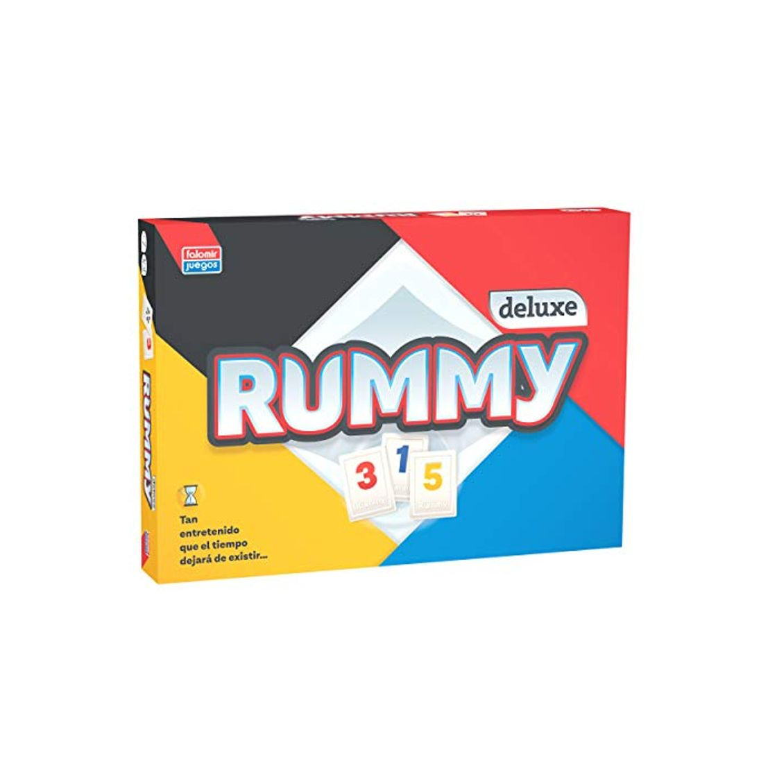 Social Falomir- Deluxe Rummy de Luxe Mesa. Juego Clásico.