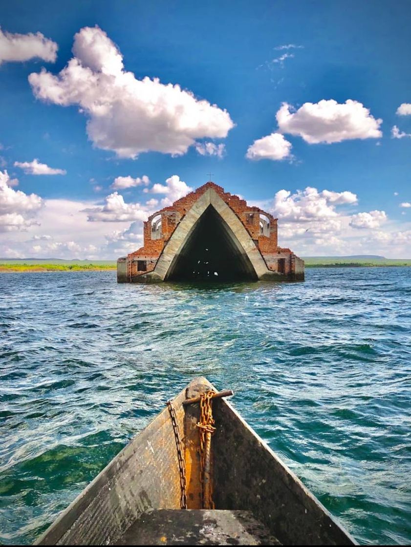 Visita a igreja submersa de  Petrolândia Pernambuco.