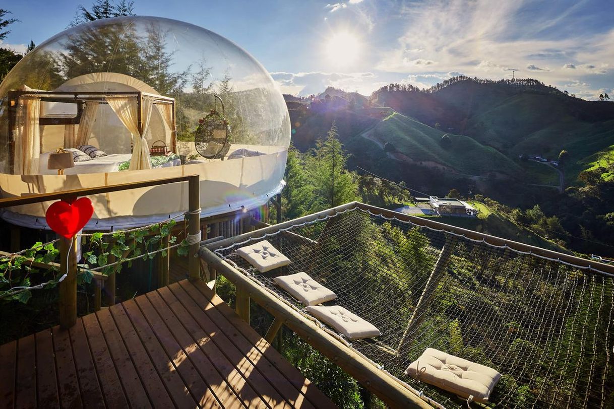 Lugar Bubble Sky Glamping