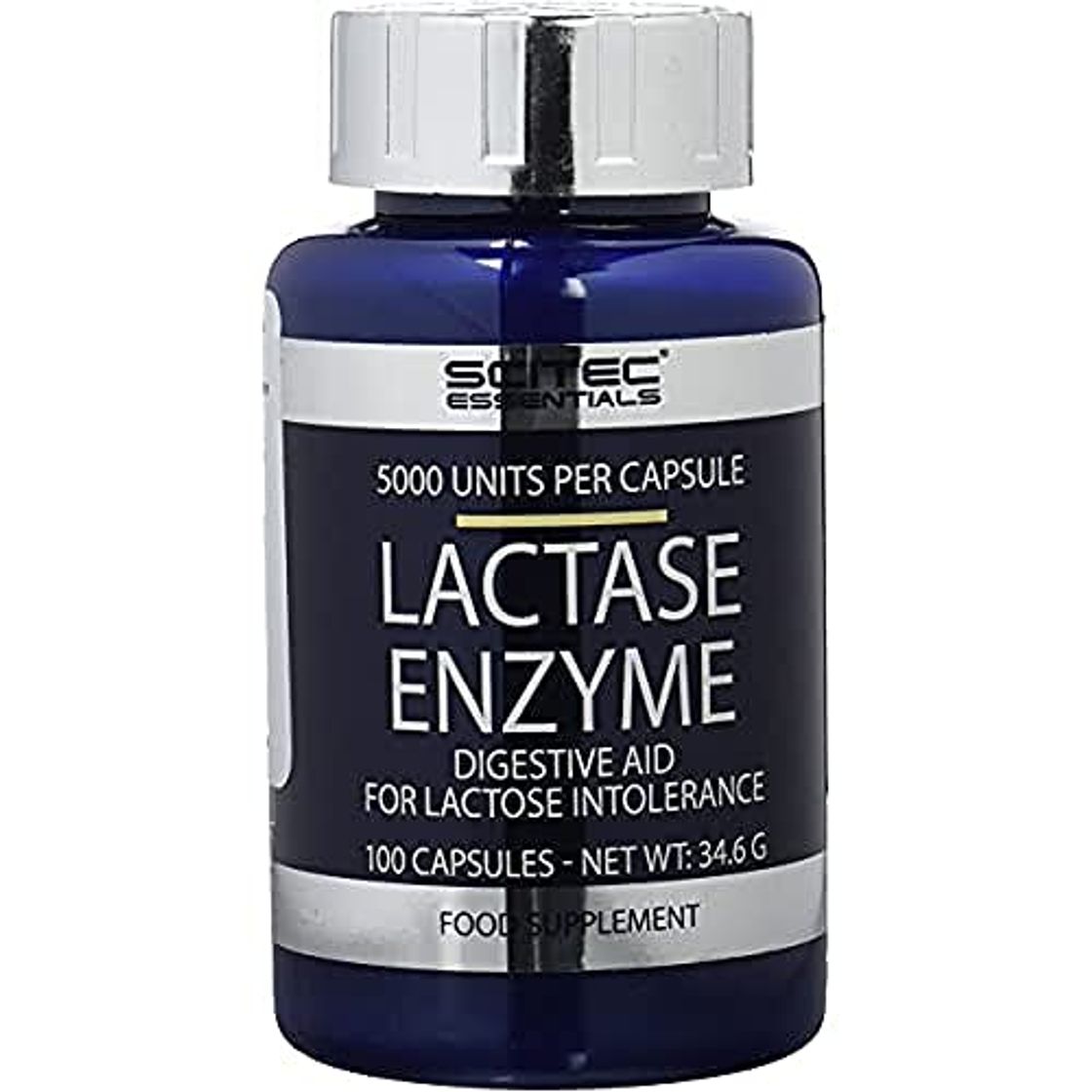 Belleza Scitec Nutrition Lactase Enzyme regulador de lactosa 100 cápsulas