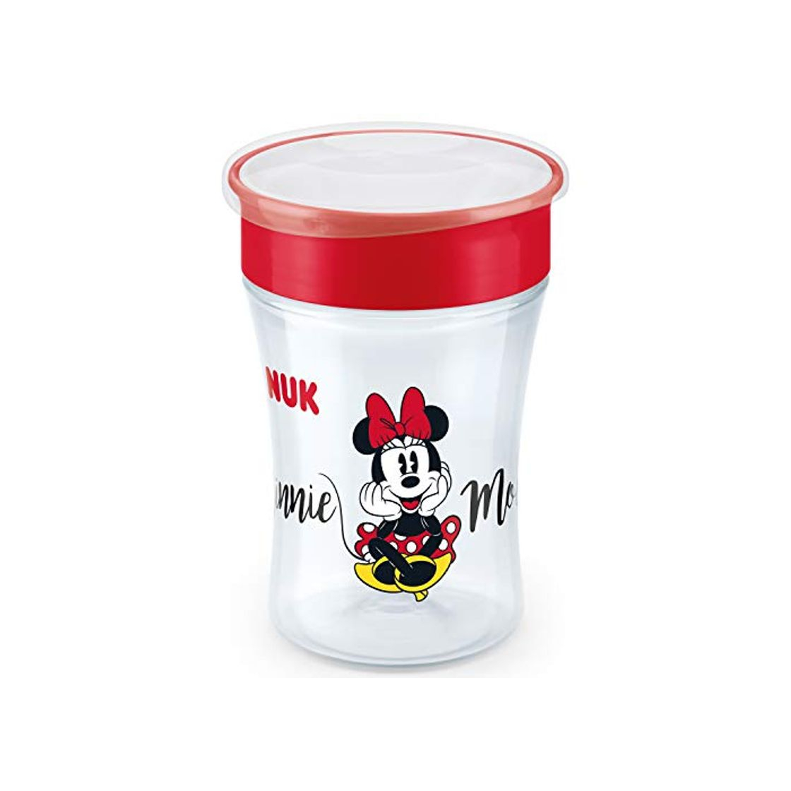 Productos NUK Disney Magic Cup vaso antiderrame bebe, borde antiderrame de 360 ​​°,