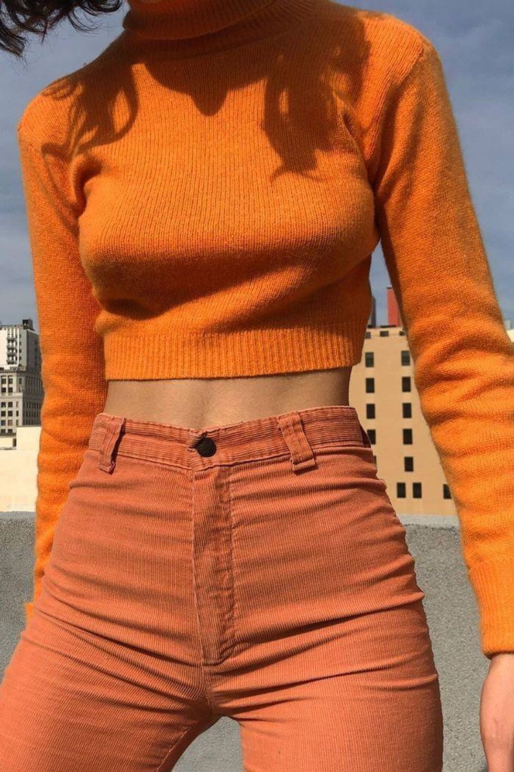 Moda Cores laranja🥏🧡