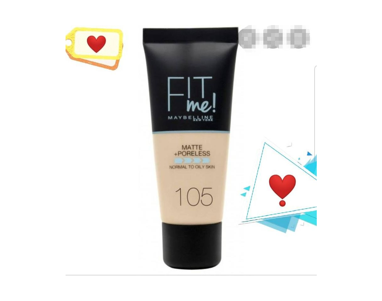 Belleza Maybelline Fit Me Matte, Base de maquillaje