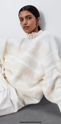 Sweater de malha 