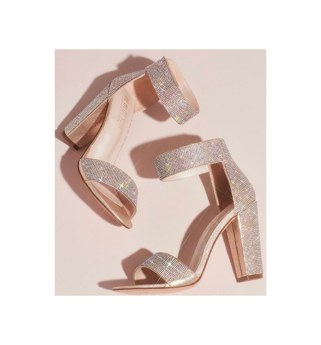 Social Tacones con brillantes 