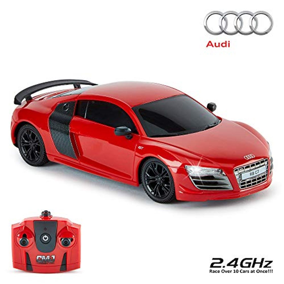 Place CMJ RC Cars ™ Audi R8 GT Mando a distancia con licencia