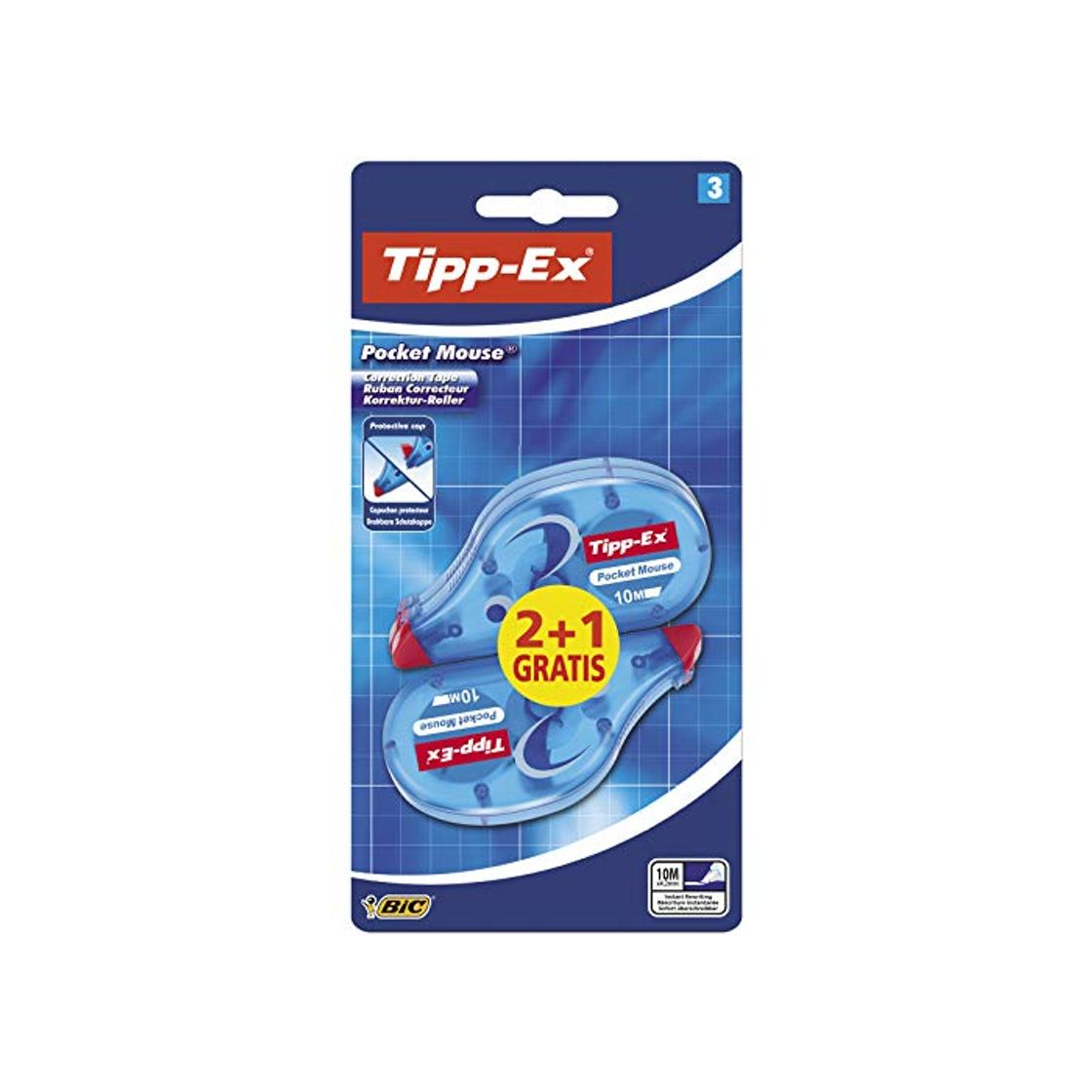 Social Tipp-Ex Pocket Mouse cinta correctora