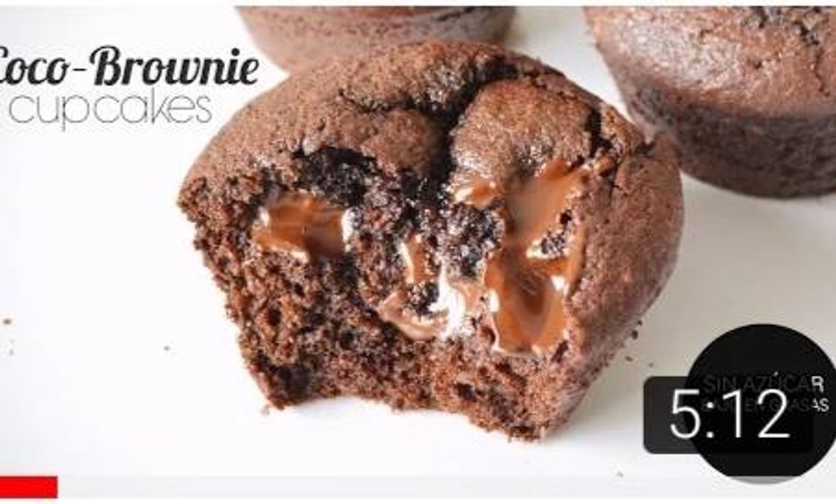 Fashion Receta coco brownie cupcake