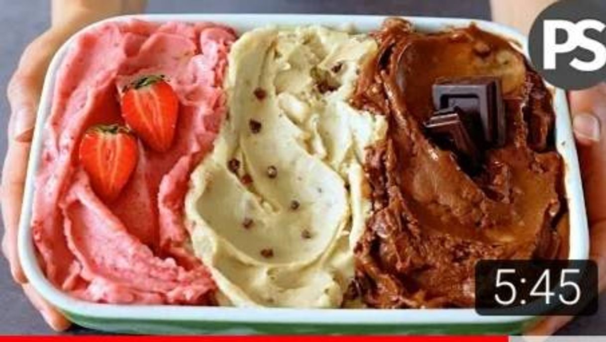 Moda Delicioso helado saludable