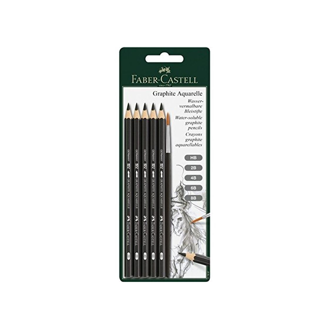 Products Faber-Castell 117897 - Blíster con 5 ecolápices