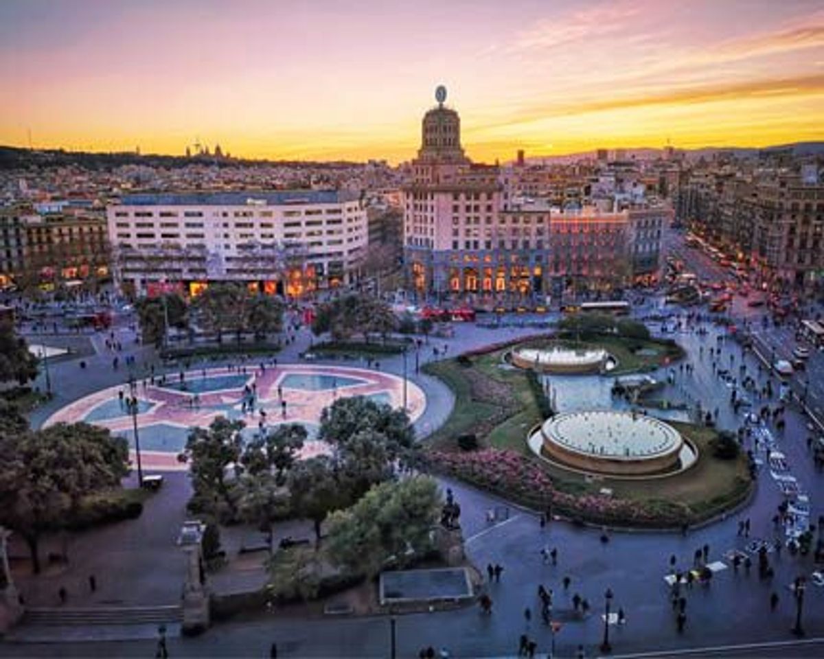 Lugar Plaza Catalunya