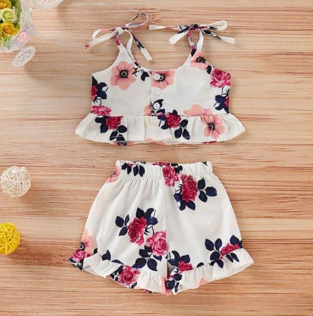 Social Conjunto Feminino florido!