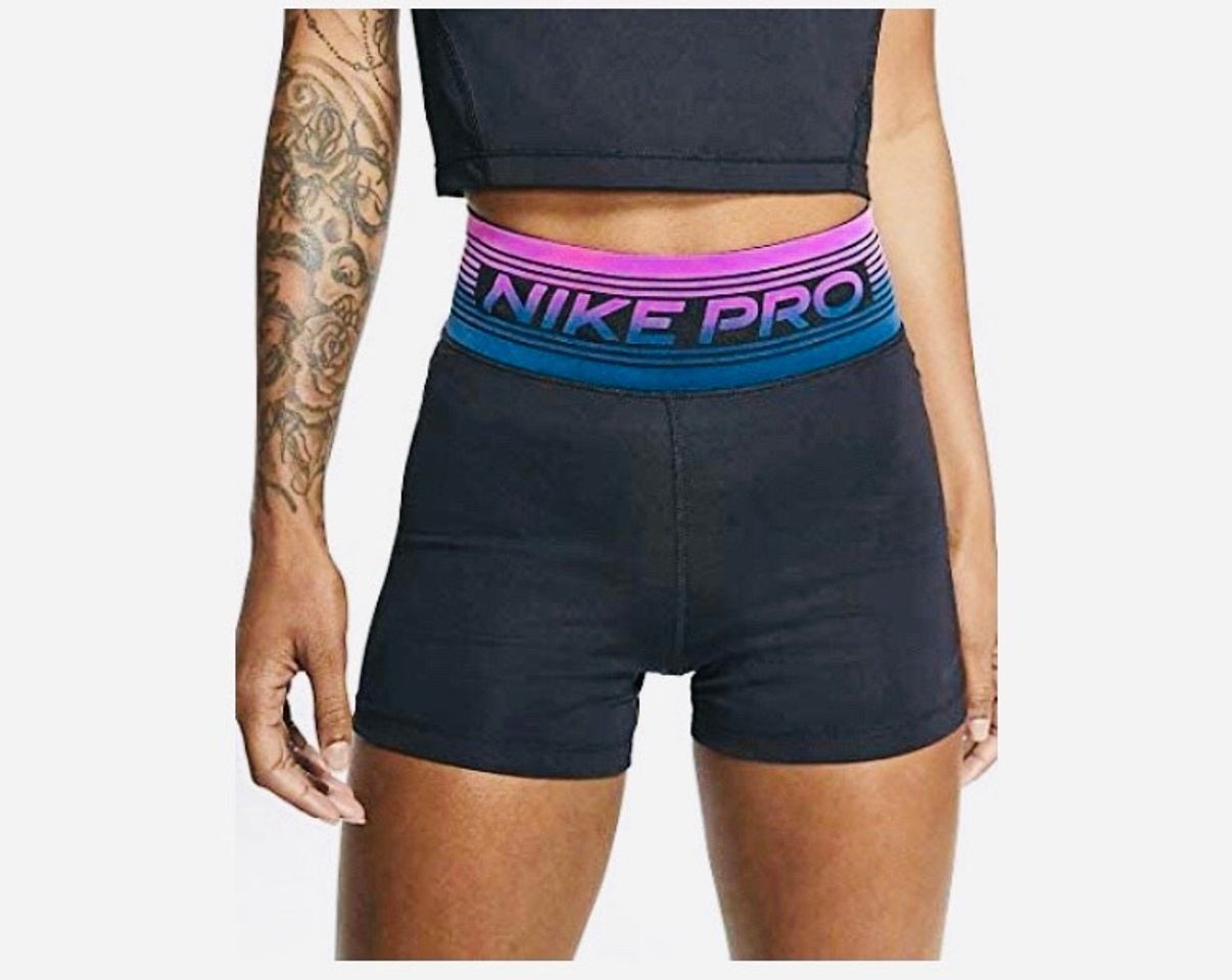 Social Nike W NP Shrt 3in Pantalones Cortos, Mujer, Negro