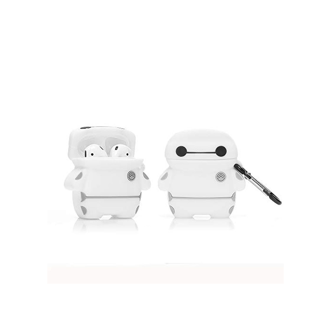 Social LEWOTE Airpods Carcasa de Silicona Compatible con Airpods de Apple 1 y