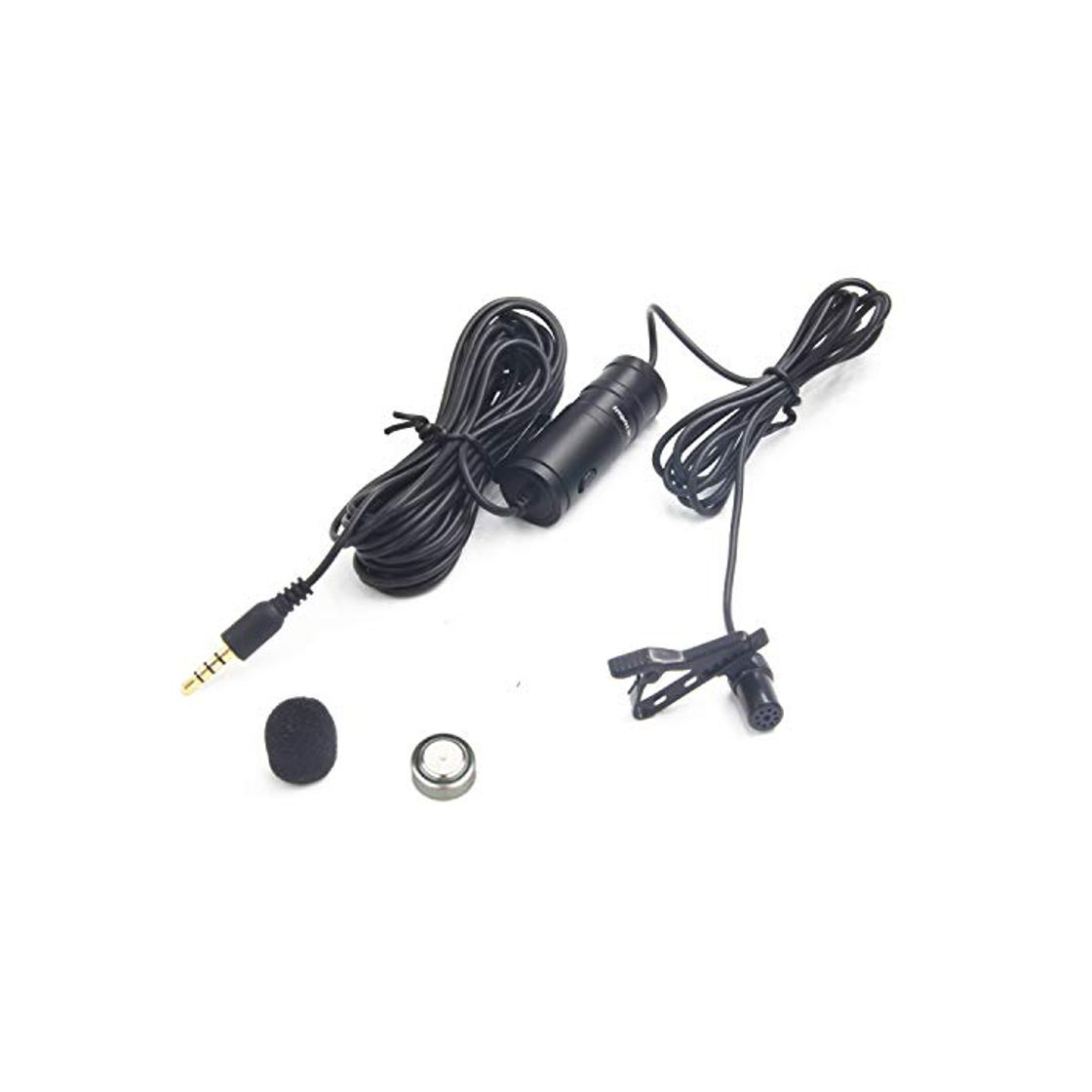 Producto Nicama LVM1 Lavalier Micrófono para iPhone iPad Android Smartphones Canon Nikon DSLR Camcorders Audio Recorder PC