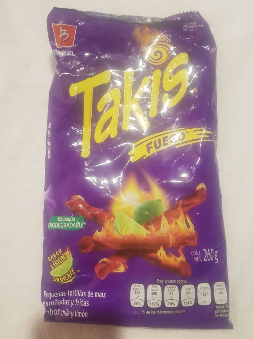 Producto Takis Fuego