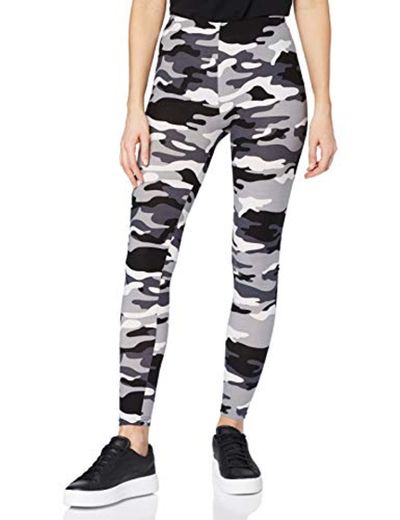 Urban Classics Mujer Leggings Camuflaje, Tanto para Vestir o como para Hacer