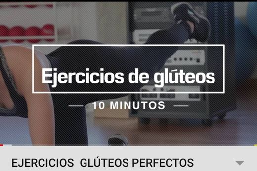 EJERCICIOS GLÚTEOS PERFECTOS - YouTube