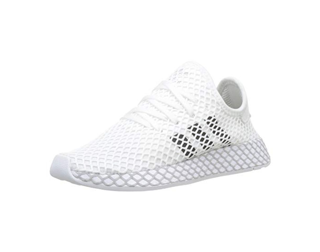 Social Adidas Deerupt Runner J, Zapatillas de Gimnasia Unisex Niños, Blanco