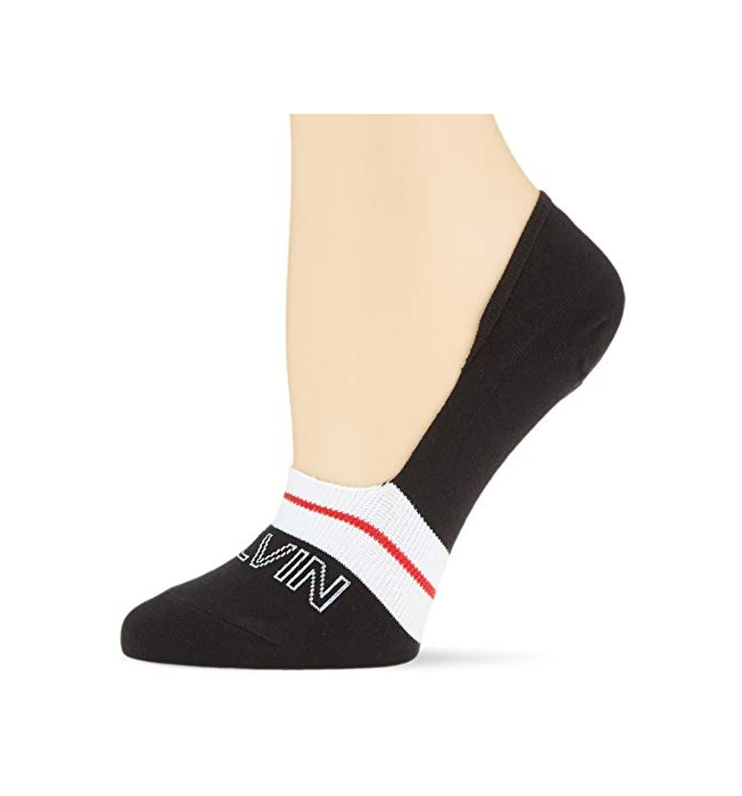 Social Calvin Klein Women liner1p Modern Logo kaitie Calcetines