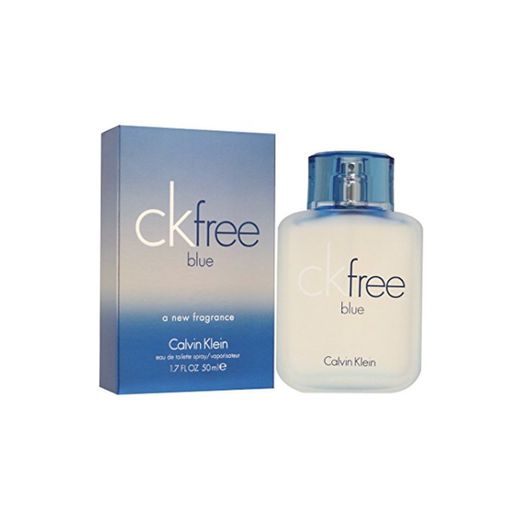 Calvin Klein Ck gratuito Blue EDT Spray, 1er Pack