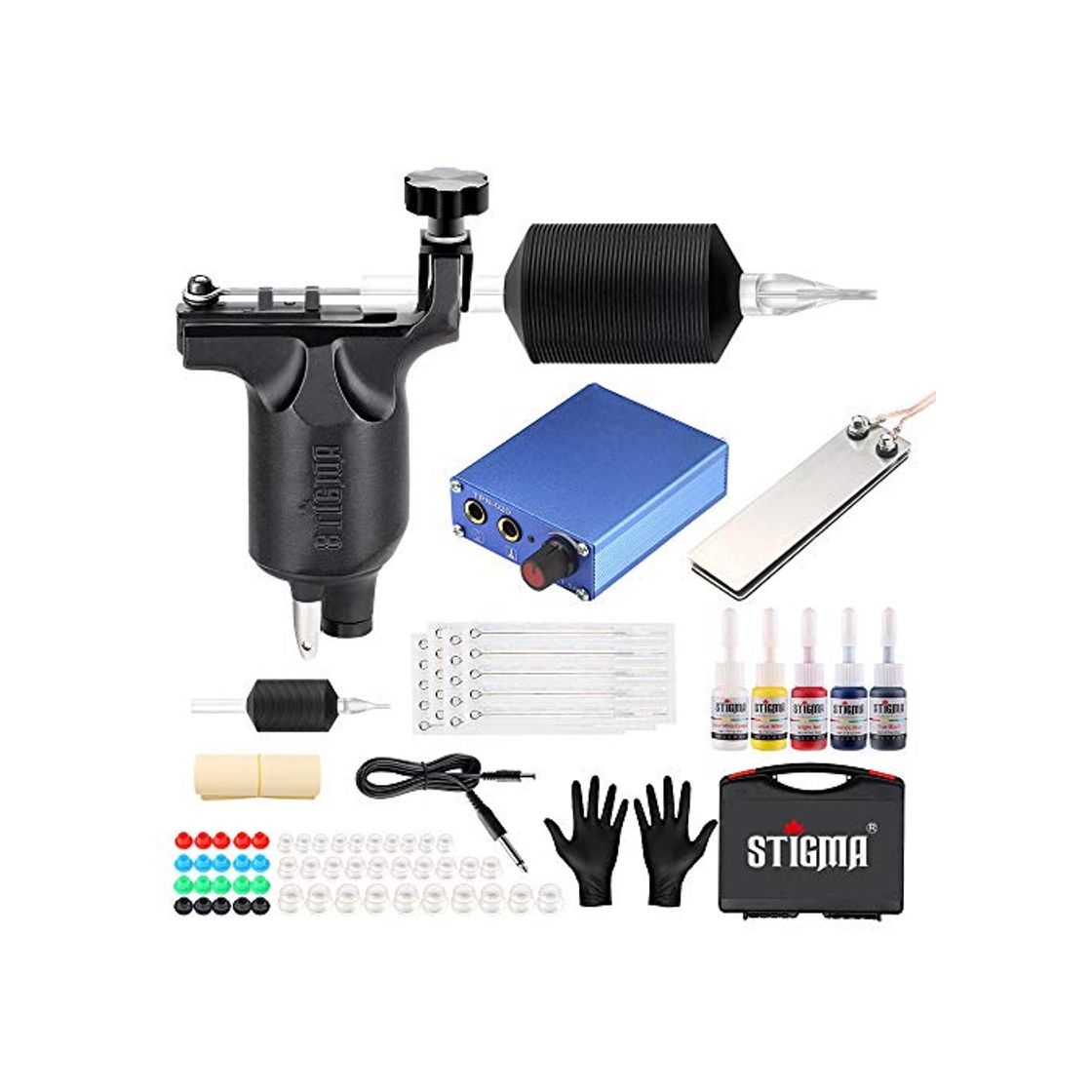 Social Stigma Profesional Kit de Tatuaje Maquina para Tatuar Rotativa Maquina de Tatuaje