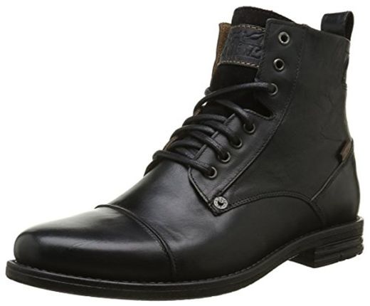 Levi's Emerson, Botines para Hombre, Negro